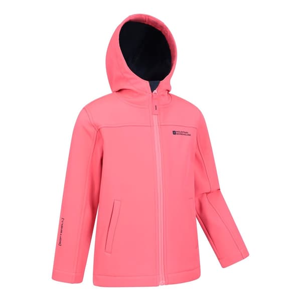Mountain Warehouse Childrens/Kids Exodus Water Resistant Soft Shell Jacket