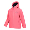 Miniatyrbild 3 av 5: Mountain Warehouse Childrens/Kids Exodus Water Resistant Soft Shell Jacket för barn och ungdomar