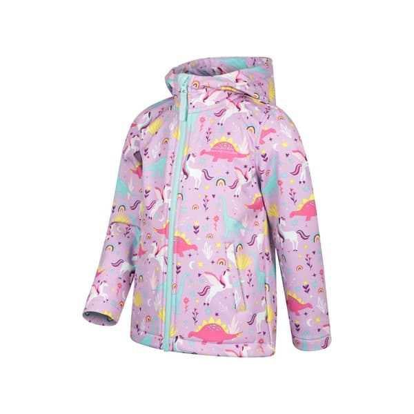 Mountain Warehouse Childrens/Kids Exodus Unicorn Wind Resistant Soft Shell Jacket