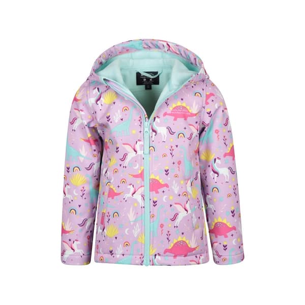 Mountain Warehouse Childrens/Kids Exodus Unicorn Wind Resistant Soft Shell Jacket