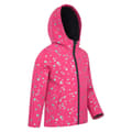 Miniatyrbilde 4 av 5: Mountain Warehouse Childrens/Kids Exodus Heart Soft Shell Jacket