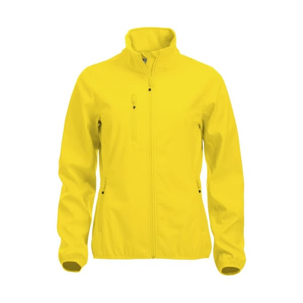 Clique Womens/Ladies Basic Soft Shell Jacket Lemon L