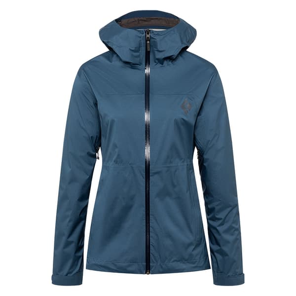 Black Diamond Stormline Stretch Rain Shell skaljacka (dam) Ink Blue XS