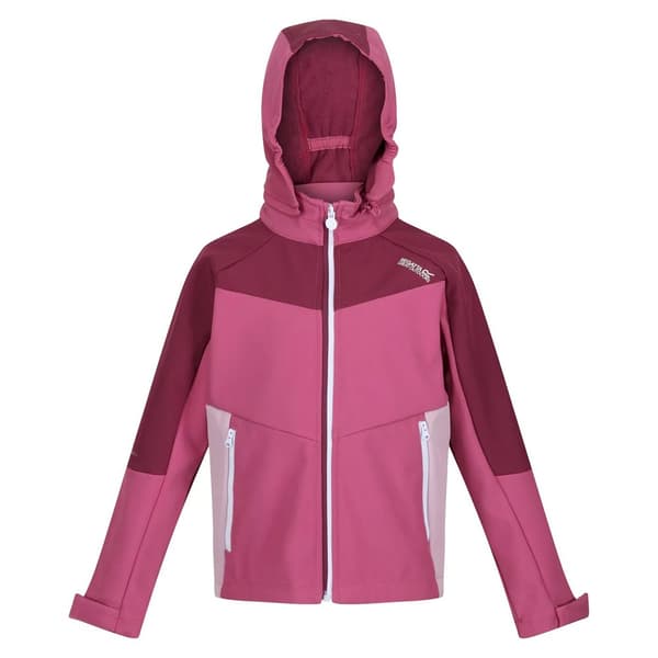 Regatta Childrens/Kids Eastcott II Soft Shell Jacket Violet/Amaranth Haze 3-4 Years