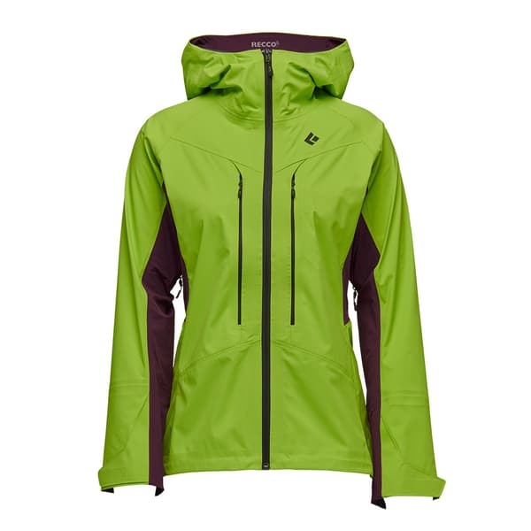 Black Diamond Dawn Patrol Hybrid Shell (dam) Aloe/Blackberry S