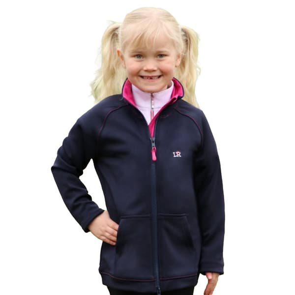 Little Rider Childrens/Kids Sue Soft Shell Jacket Navy/Pink 3-4 Years