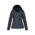 Pikkukuva 4 / 5: Mountain Warehouse Womens/Ladies Exodus Animal Print Water Resistant Soft Shell Jacket