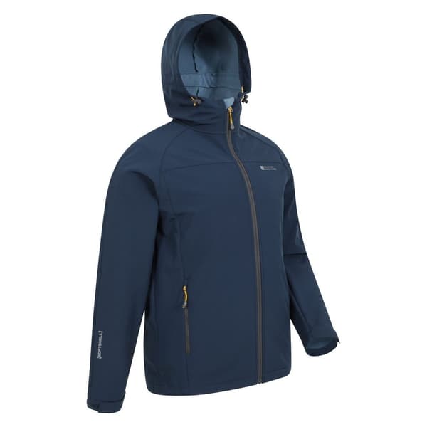 Mountain Warehouse Mens Exodus Waterproof Soft Shell Jacket