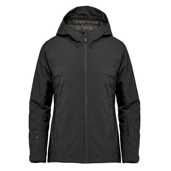 Stormtech Womens/Ladies Nostromo Thermal Soft Shell Jacket Black/Graphite Grey L