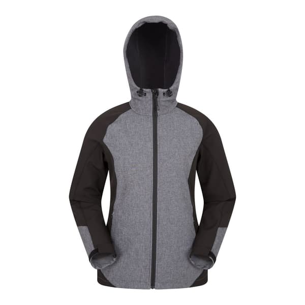 Mountain Warehouse Illuminate Reflective Soft Shell-jacka för damer/kvinnor Black 20 UK