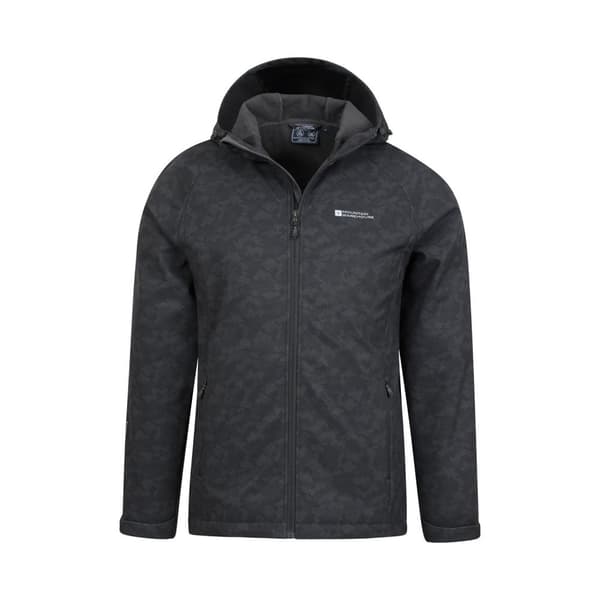 Mountain Warehouse Mens Exodus Showerproof Soft Shell Jacket