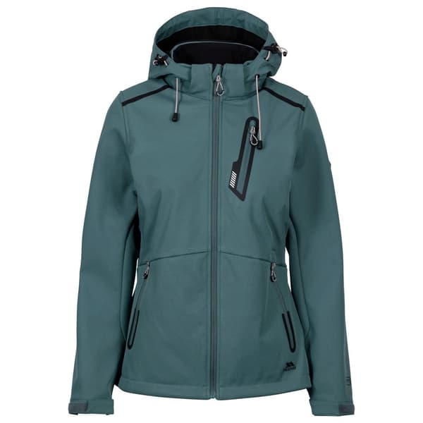 Trespass Womens/Ladies Neman TP75 Soft Shell Jacket Spruce Green XS