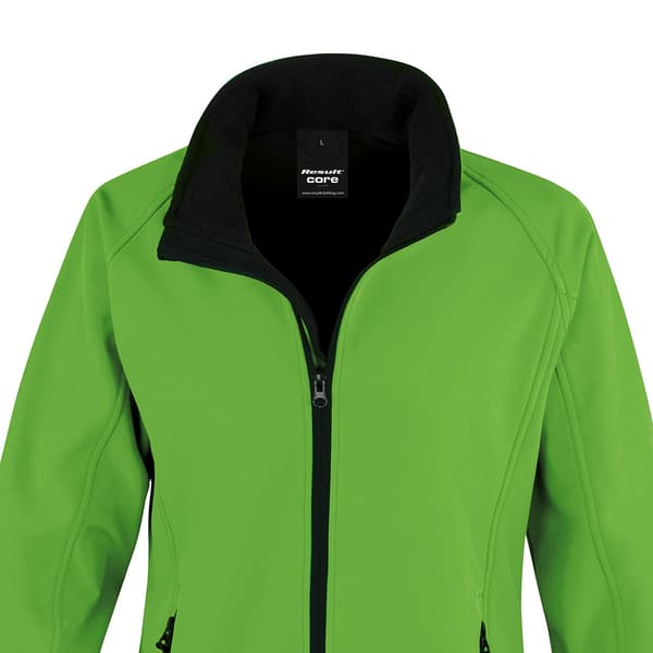 Result Core Softshelljakke til kvinder/damer med print