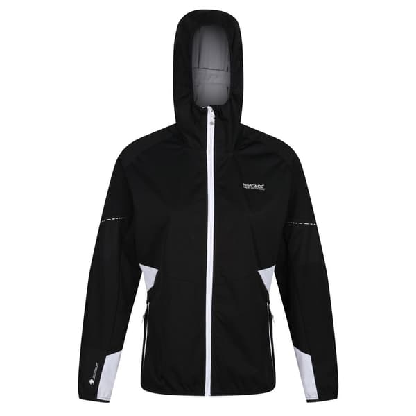 Regatta Womens/Ladies Tarvos V Lightweight Soft Shell Jacket Black 10 UK