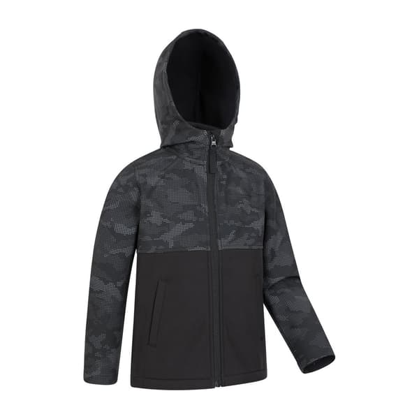 Mountain Warehouse Childrens/Kids Exodus Camouflage Soft Shell Jacket