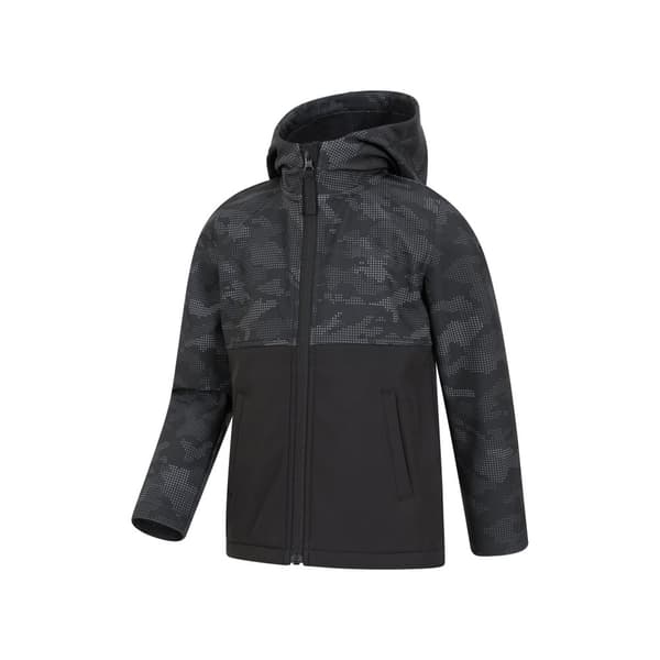 Mountain Warehouse Childrens/Kids Exodus Camouflage Soft Shell Jacket