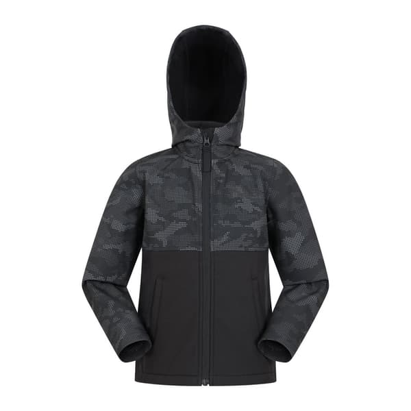Mountain Warehouse Childrens/Kids Exodus Camouflage Soft Shell Jacket