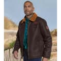 Miniatyrbilde 3 av 4: Atlas For Men Mens Faux Suede Water Repellent Jacket