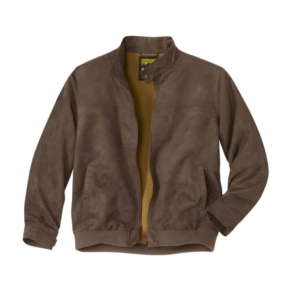 Atlas For Men Mens Faux Suede Jacket