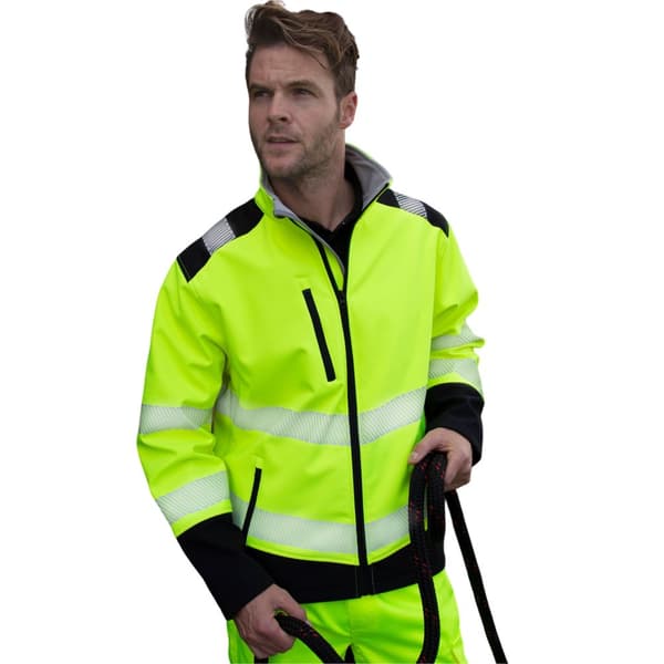 SAFE-GUARD by Result Unisex vuxen Ripstop säkerhetsjacka i mjukt skal