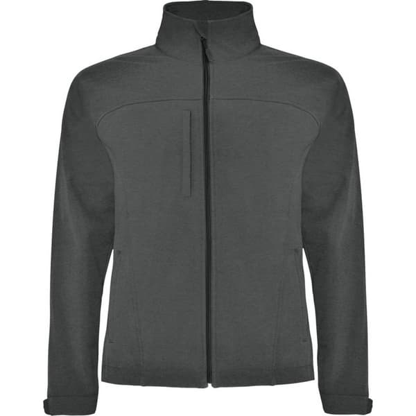 Roly Unisex Rudolph Soft Shell-jacka för vuxna Dark Lead XXL