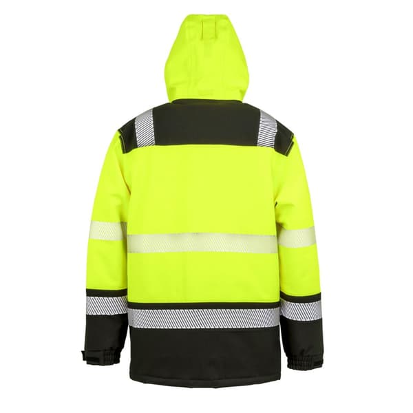 SAFE-GUARD by Result Mens Printable Safety Soft Shell Jacket