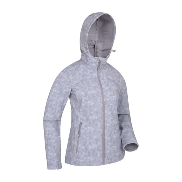 Exodus Womens/Ladies Printed Water Resistant Soft Shell Jacket