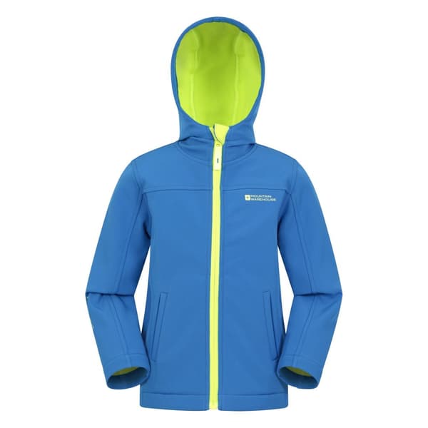 Mountain Warehouse Childrens/Kids Water Resistant Soft Shell Jacket