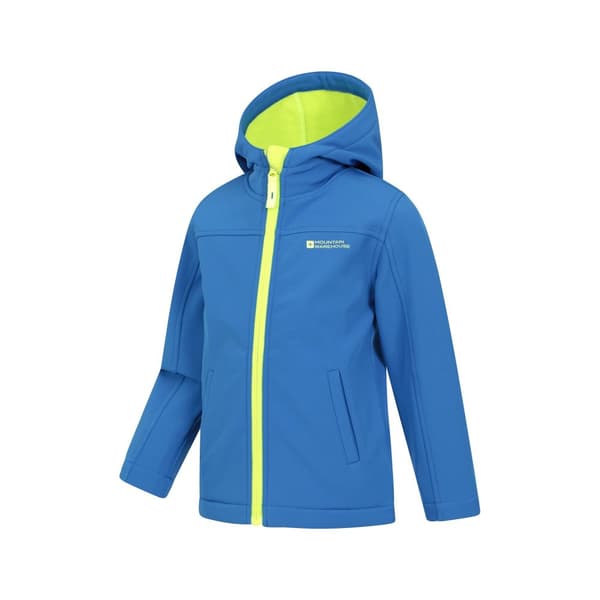 Mountain Warehouse Childrens/Kids Water Resistant Soft Shell Jacket