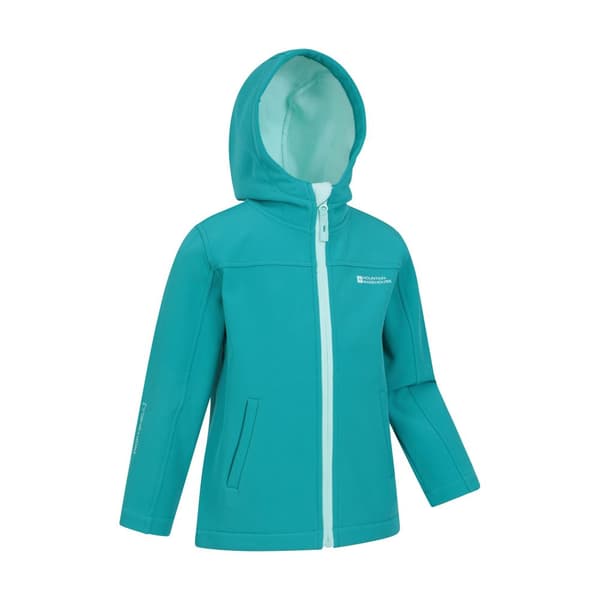 Mountain Warehouse Childrens/Kids Water Resistant Soft Shell Jacket
