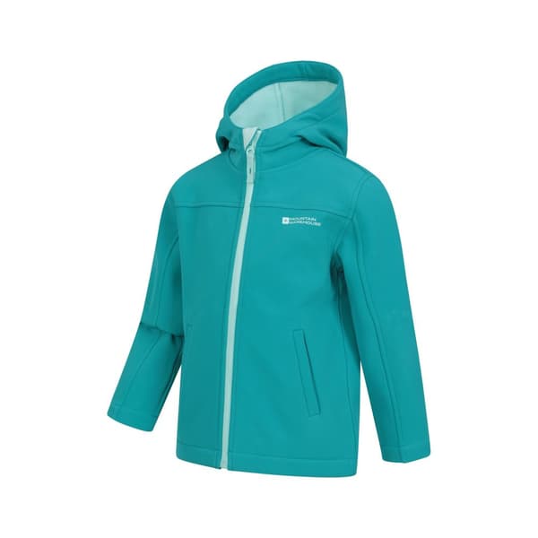 Mountain Warehouse Childrens/Kids Water Resistant Soft Shell Jacket