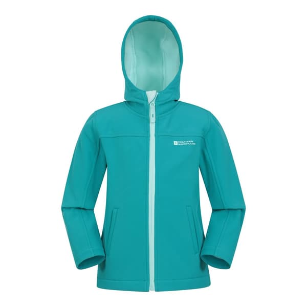 Mountain Warehouse Childrens/Kids Water Resistant Soft Shell Jacket