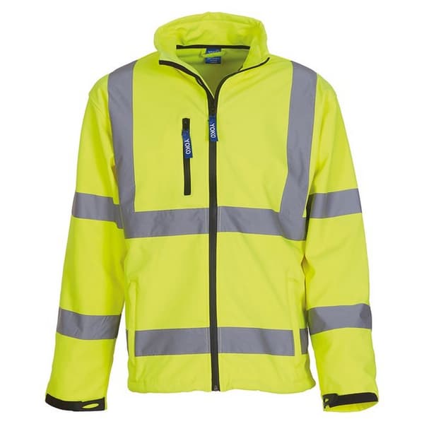 Yoko Unisex Adult Hi-Vis Soft Shell Jacket