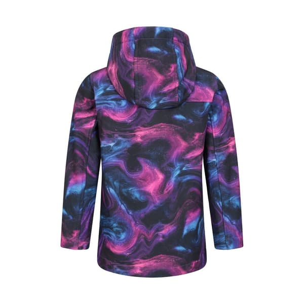 Mountain Warehouse Exodus II Marble Effect - vattenavvisande jacka i mjukt skal för barn/unga