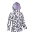 Miniatyrbilde 3 av 4: Mountain Warehouse Childrens/Kids Exodus II Leopard Print Water Resistant Soft Shell Jacket