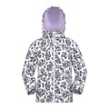Miniatyrbilde 1 av 4: Mountain Warehouse Childrens/Kids Exodus II Leopard Print Water Resistant Soft Shell Jacket