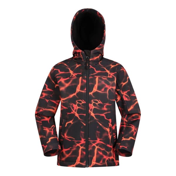 Mountain Warehouse Exodus II Ripple - vattenavvisande jacka i mjukt skal för barn/unga