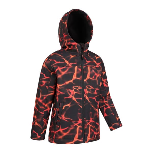 Mountain Warehouse Childrens/Kids Exodus II Ripple Water Resistant Soft Shell Jacket