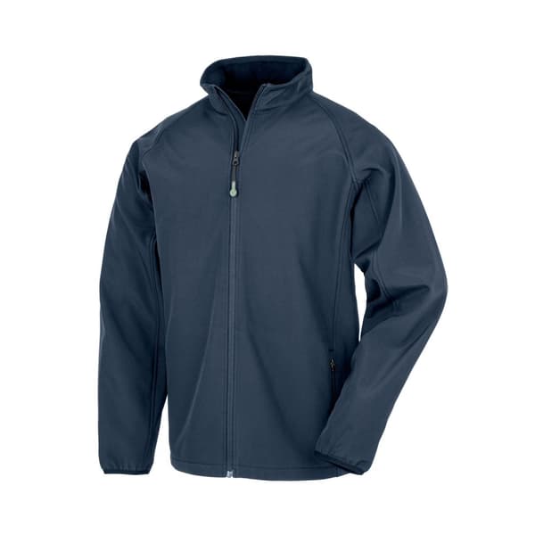 Result Återvunnen Soft Shell-jacka med dubbla lager för barn