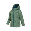 Miniatyrbilde 4 av 4: Mountain Warehouse Childrens/Kids Exodus II Dinosaurs Water Resistant Soft Shell Jacket