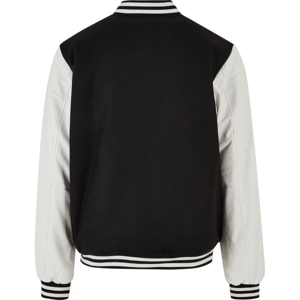 Build Your Brand Varsityjacka för herrar Old School College