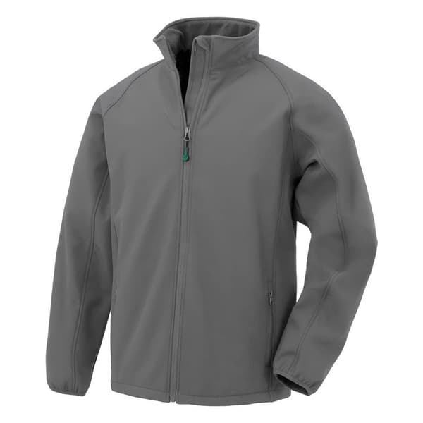 Result Genuine Recycled Childrens/Kids Double Layered Printable Soft Shell Jacket