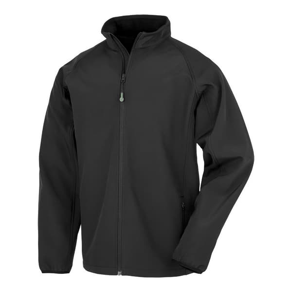 Result Genuine Recycled Childrens/Kids Double Layered Printable Soft Shell Jacket