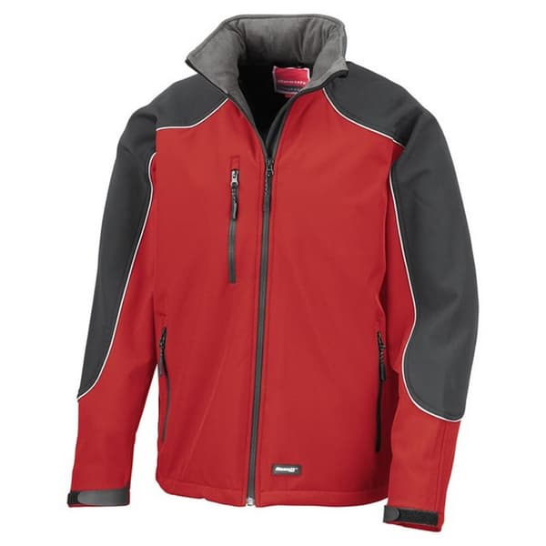 WORK-GUARD by Result Unisex Adult Ice Fell Soft Shell-jacka med huva