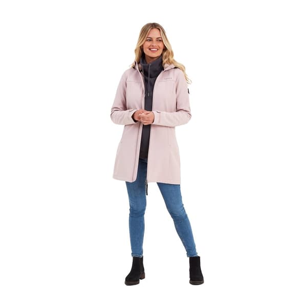 TOG24 Womens/Ladies Keld Long Length Soft Shell Jacket