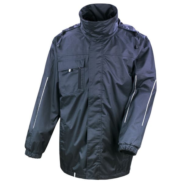Result Core Unisex Adult Transit 3 in 1 Softshell Printable Jacket Navy XS