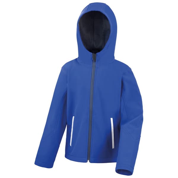 Result Core TX Performance Soft Shell-jacka med huva för barn/unga