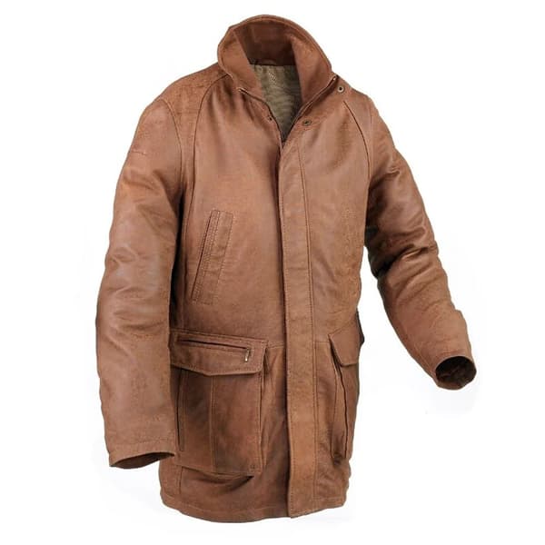 Eastern Counties Leather Mens Leather Mid Length Jacket