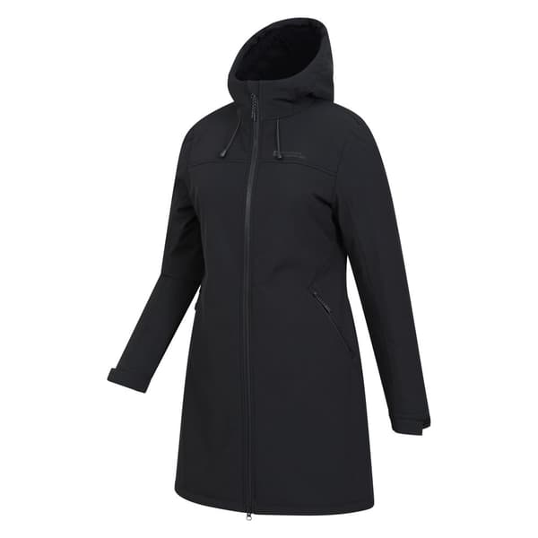 Mountain Warehouse Womens/Ladies Fern Longline Soft Shell Jacket