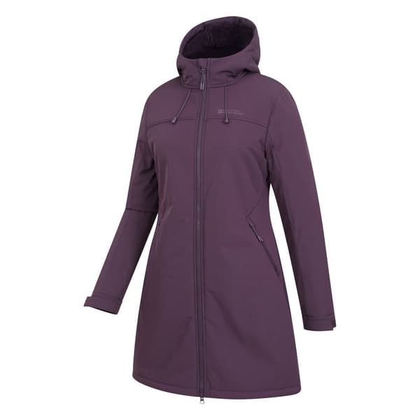 Mountain Warehouse Dam/Lady Fern Longline Soft Shell-jacka